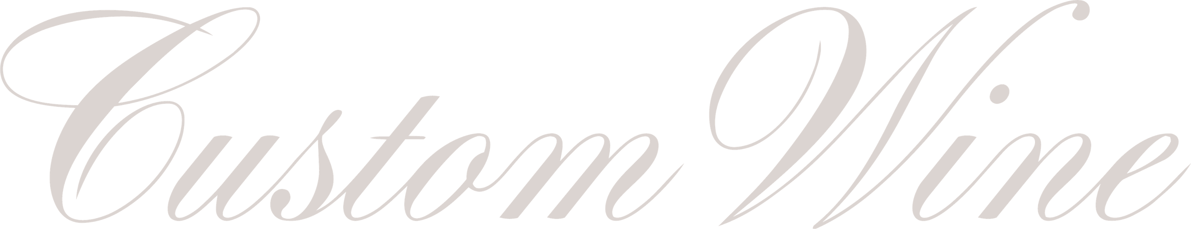 Custom Wine