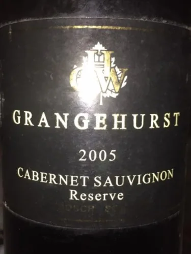 Reserve Cabernet Sauvignon