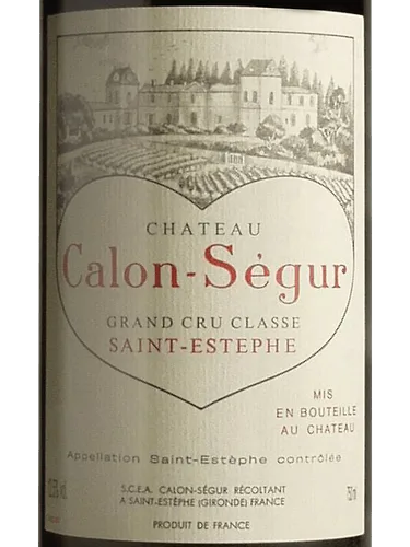 Saint-Estèphe (Grand Cru Classé)