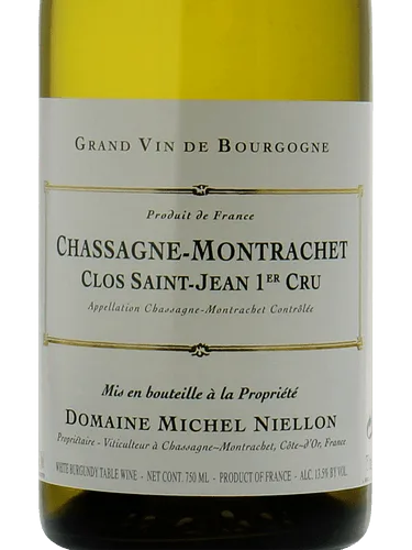 Chassagne-Montrachet 1er Cru 'Clos Saint-Jean' Blanc