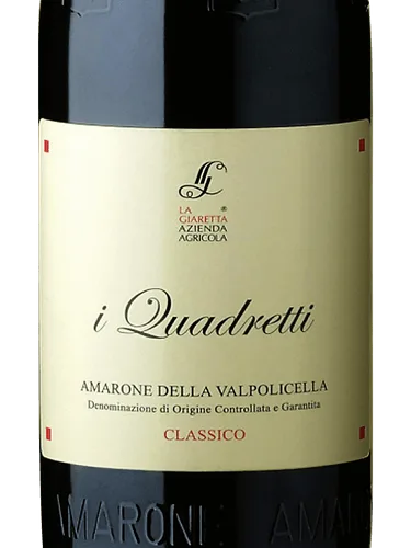 I Quadretti Amarone della Valpolicella Classico