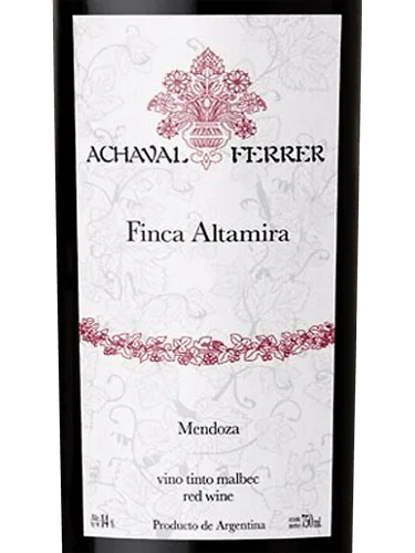 Finca Altamira Malbec