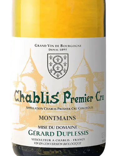 Chablis Premier Cru 'Montmains'