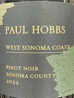 West Sonoma Coast Pinot Noir
