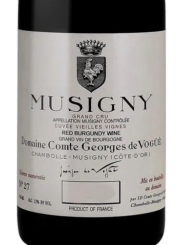Musigny Grand Cru (Cuveé Vieilles Vignes)