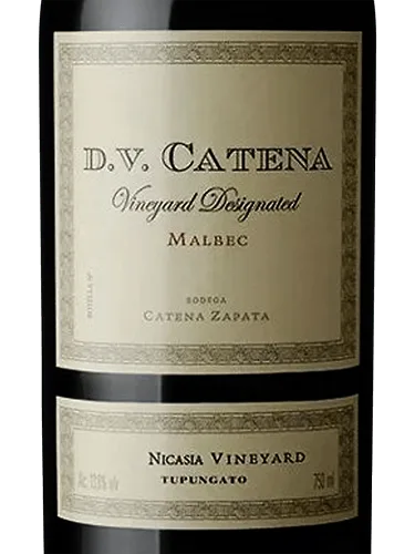D.V. Catena Nicasia Vineyard Malbec