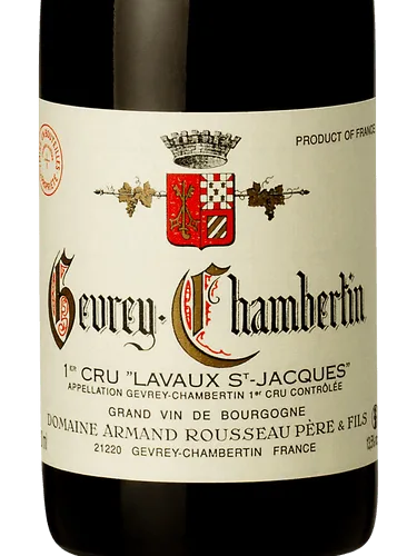 Gevrey-Chambertin 1er Cru Lavaux St. Jacques