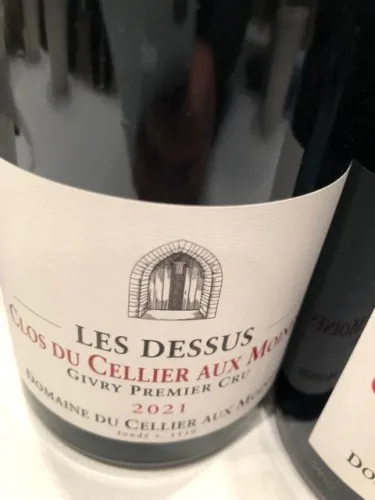 Les Dessus Givry Premier Cru Clos du 'Cellier aux Moines'