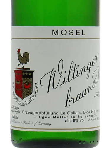 Riesling 'Le Gallais' Wiltinger Braune Kupp Auslese
