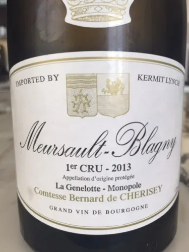 La Genelotte Monopole Meursault 1er Cru 'Blagny'