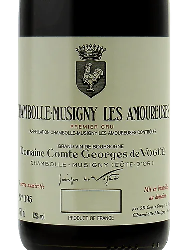 Chambolle-Musigny Premier Cru Les Amoureuses