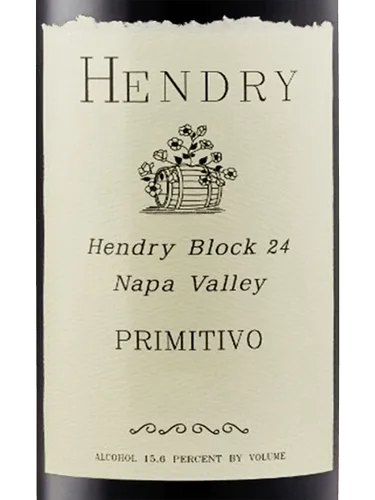 Hendry Block 24 Primitivo