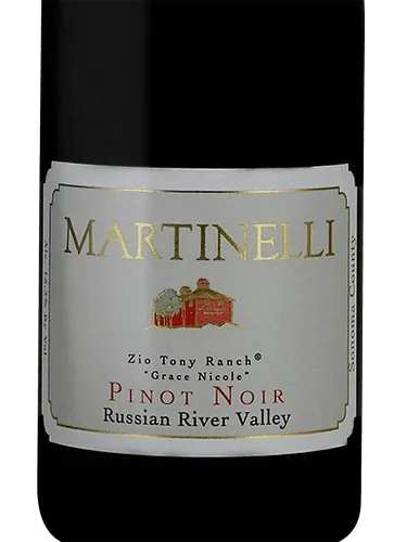 Zio Tony Ranch Grace Nicole Pinot Noir