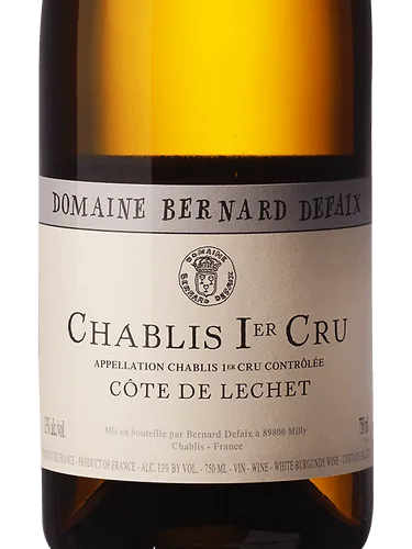 Chablis 1er Cru 'Côte de Lechet'