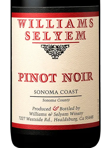 Sonoma Coast Pinot Noir
