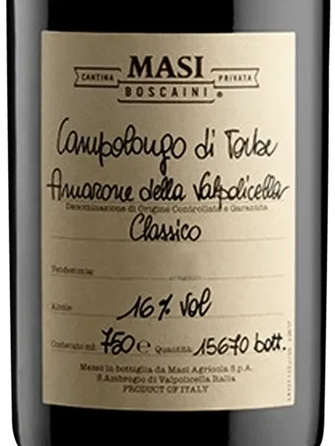 Campolongo di Torbe Amarone della Valpolicella Classico