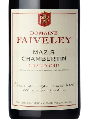 Mazis-Chambertin Grand Cru