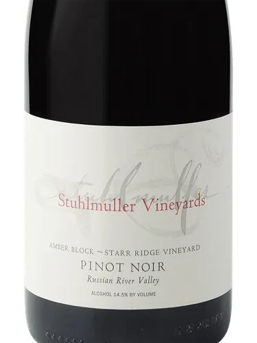 Amber Block - Starr Ridge Vineyard  Pinot Noir