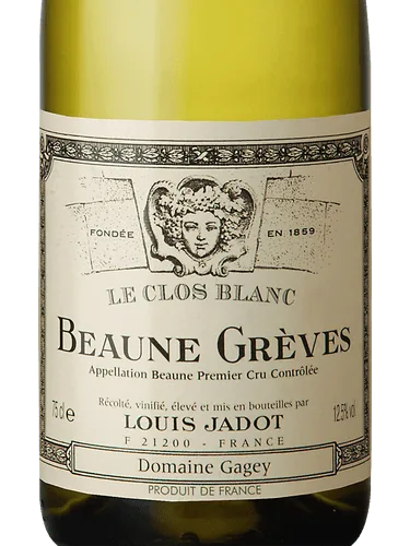 Beaune Gréves Le Clos Blanc