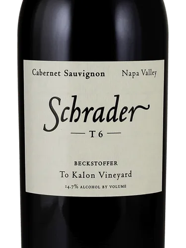 Cabernet Sauvignon T6 Beckstoffer to Kalon Vineyard