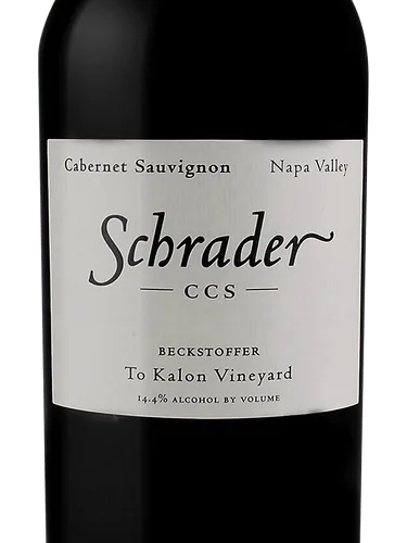 Cabernet Sauvignon CCS Beckstoffer To Kalon Vineyard