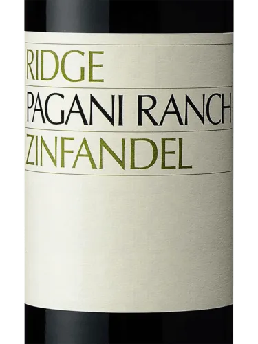 Pagani Ranch Zinfandel