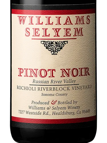 Rochioli Riverblock Vineyard Pinot Noir