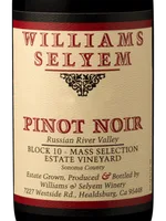 Block 10 Mass Selection Estate Vineyard Pinot Noir