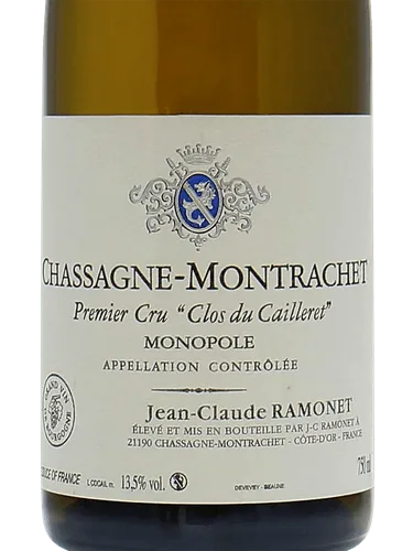 Chassagne-Montrachet Premier Cru 'Clos du Cailleret' Monopole
