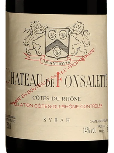 Réserve Syrah Côtes-du-Rhône