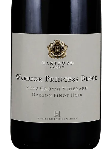 Warrior Princess Block Zena Crown Vineyard Pinot Noir