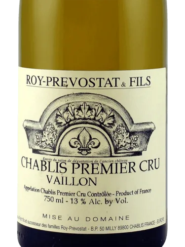 Chablis Premier Cru 'Vaillons'