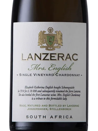Mrs. English Single Vineyard Chardonnay