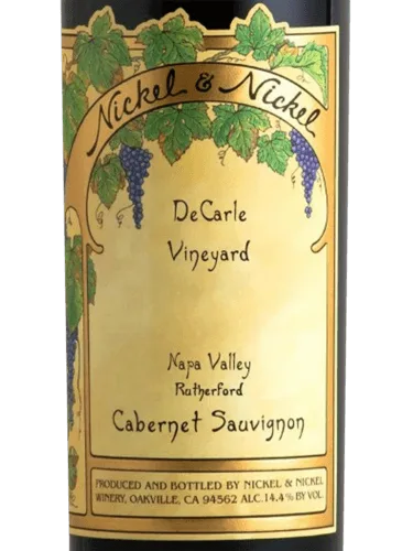 DeCarle Vineyard Cabernet Sauvignon