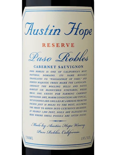Reserve Cabernet Sauvignon
