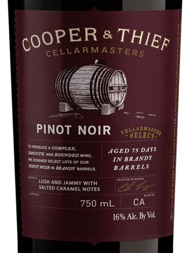 Pinot Noir (Aged in Brandy Barrels)